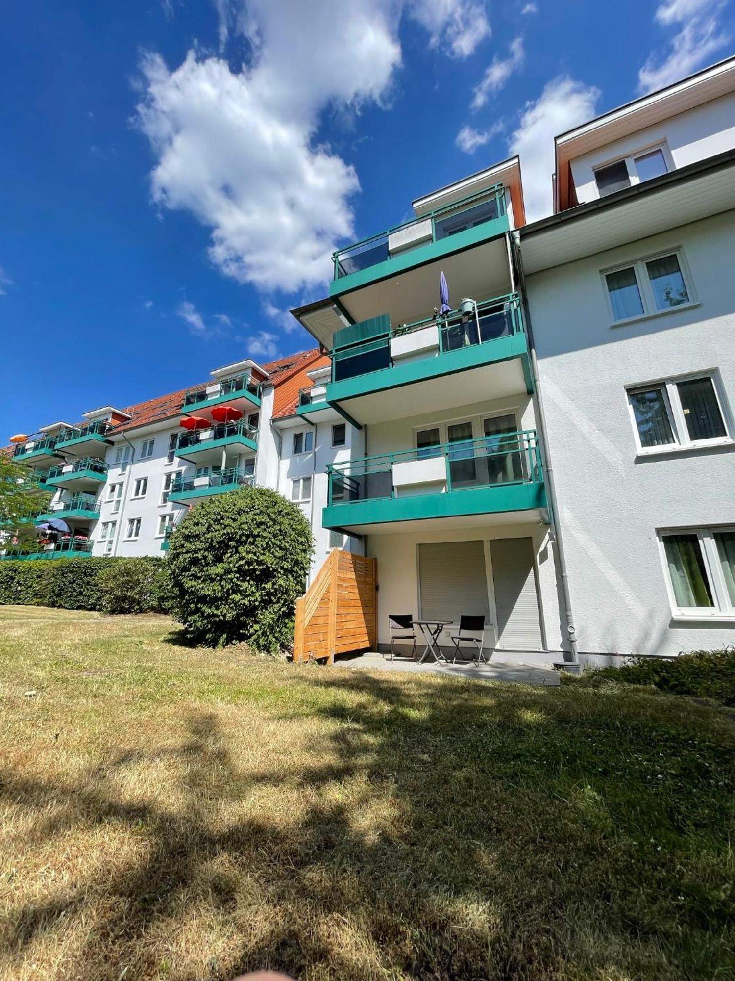 Stilvolles Apartment in ruhiger Lage Leipzig Exterior foto